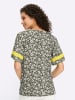 Heine Druck-Shirt in khaki-ecru-bedruckt