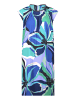Betty Barclay Jerseykleid kurzarm in Blau/Grün