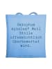Mr. & Mrs. Panda Jutebeutel Spruch Saxophon Leidenschaft mit Spruch in Sky Blue