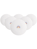 Villeroy & Boch 6er Set Frühstücksteller Be Happy With Love ø 21,2 cm bunt in bunt
