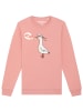 wat? Apparel Sweatshirt Moin Seagull in Canyon Pink