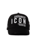 Dsquared2 Embroidered Baseball Cap Schwarz Unisex