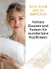 Goldmarie GOLDIE Kopfkissen ''MEDIUM'' in Weiß