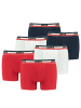 Levi´s Boxershorts LEVIS Men Sprtswr Logo Boxer 6P in White/Blue/Red