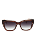 Bulget Damen Sonnenbrillen Schmetterling Braun