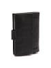 The Chesterfield Brand Torola Geldbörse RFID Schutz Leder 7.5 cm in black