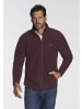 Man's World Fleecejacke in burgund