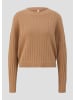 QS Strickpullover in 8457_sandstein