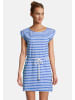 Salzhaut Knielanges Kleid (Midi) PAPPNEES Offwhite-Sky