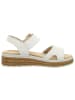 rieker Keilsandalette in beige