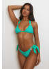 Moda Minx Bikini Top Private Island Triangle in Sea Green