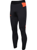 Hummel Verstellbare Taille Leggings Hmlblaze Erwachsene in BLACK/ORANGE