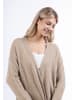 Usha Damen Strick Cardigan in Beige