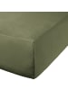 Erwin Müller Mako-Satin, Haustuch Bettlaken Landshut in oliv