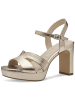 Tamaris Sandalette in gold