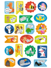 URSUS Sticker "BELOHNUNG", sortiert, 84 Sticker, 4 Bogen - ab 3 Jahren