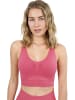 Stark Soul® Seamless Light Sports Bra - Sport BH in holly berry