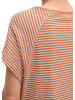 Marc O'Polo Gestreiftes T-Shirt regular in Medium Orange