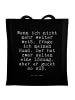 Mr. & Mrs. Panda Tote Bag Wenn ich nicht mehr... mit Spruch in Schwarz