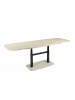 58 aufm Kessel COUCHTISCH höhenverstellbar ausziehbar Cora 110x53x63 Muschel-Sand