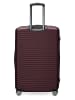 Hauptstadtkoffer Mitte - Großer Reisekoffer Trolley 77cm XXL Erweiterung TSA 130L in Burgund