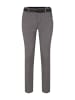 TOM TAILOR Denim Stoffhose / Chino Chinohose mit Gürtel regular/straight in Grau