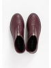 VITAFORM Hirschleder Stiefeletten in aubergine