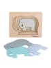Kindsgut  Tier-Puzzle aus Holz in Elefanten-Design