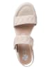 Marco Tozzi Sandalen creme