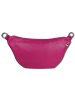 Florence Gürteltasche Leder pink ca. 37cm