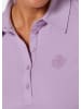 GOLDNER Poloshirt Stretchbequemes Poloshirt in flieder