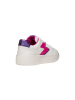 Geox Mikiroshi Synth.Lea – Low-Top-Sneaker mit Schnürung für Kinder Weiß