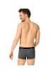 Sloggi Boxershort 2er Pack in Schwarz/Dunkelgrau