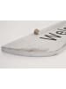 MCW Wandschild Welcome im Shabby-Look, Weiß