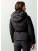 Alba Moda Steppjacke mit abnehmbarer Bauchtasche in schwarz
