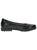 Caprice Ballerina in BLACK CROCO
