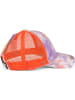 styleBREAKER Baseball Cap in Violett-Rose-Orange