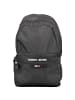 Tommy Hilfiger Schwarz recycelt Polyester Herren Rucksack