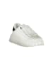 GAELLE PARIS Weiße Polyurethan-Sneaker