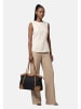GianMarco Venturi Schultertasche in BLACK + BROWN