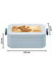 Mr. & Mrs. Panda MEPAL Bentobox Hund Keks Design ohne Spruch in Blau Pastell
