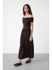 Soaked in Luxury Jerseykleid SLHanadi Feminine Form in Chocolate Torte