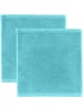 Erwin Müller Frottier Seiftuch 2er-Pack Heidenheim in türkis