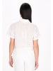 Usha Women Shirt in white