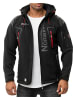 Geographical Norway Herren Regular Fit Softshelljacke  in Black