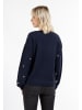 myMo Damen Strickpullover in navy