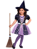 amscan Mädchen Sternenlicht Hexe Kleid Halloween Kostüm 2-3 Jahre Karneval Fasching