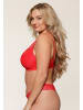 Linga Dore plunge BH Triangel in Rot