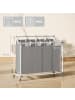 HOMCOM Wäschekorb in Grau 97L x 38B x 81H cm