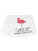 Mr. & Mrs. Panda Topflappen Flamingo Classic mit Spruch in Weiß